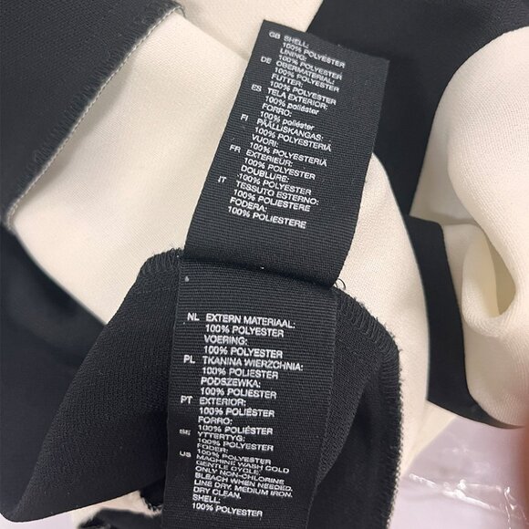 Monochrome Sleeveless Paneled Midi Dress & Other Stories - Picture 5 of 5